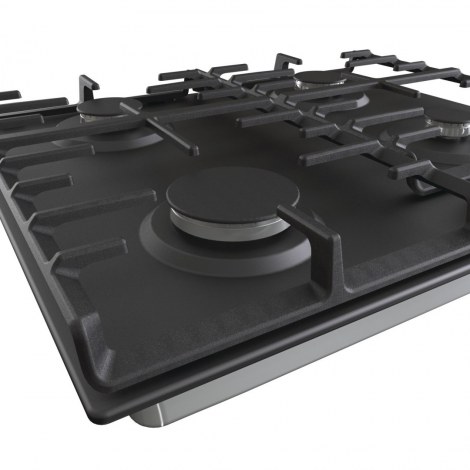 Gorenje | G642AB | Hob | Gas | Number of burners/cooking zones 4 | Rotary knobs | Black - 7